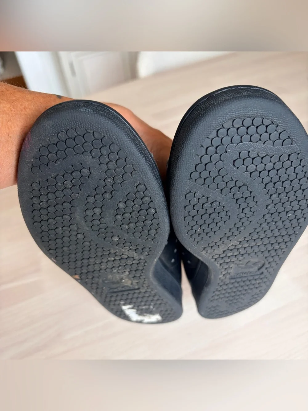 adidas smith heel use